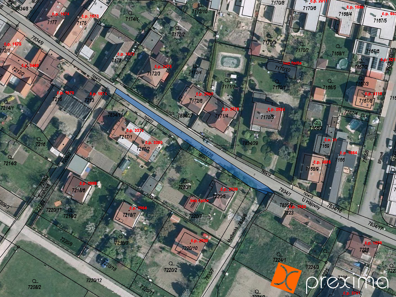 Prodej pozemku 85 m²