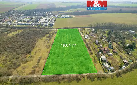 Prodej pole 19 004 m², Želešice, okres Brno-venkov