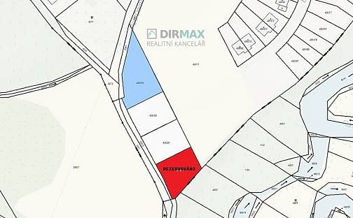 Prodej stavebního pozemku 1 250 m²