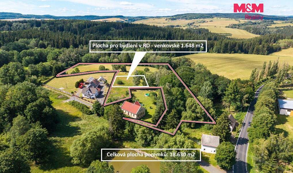 Prodej stavebního pozemku 18 630 m², Toužim – náhled fotky 2