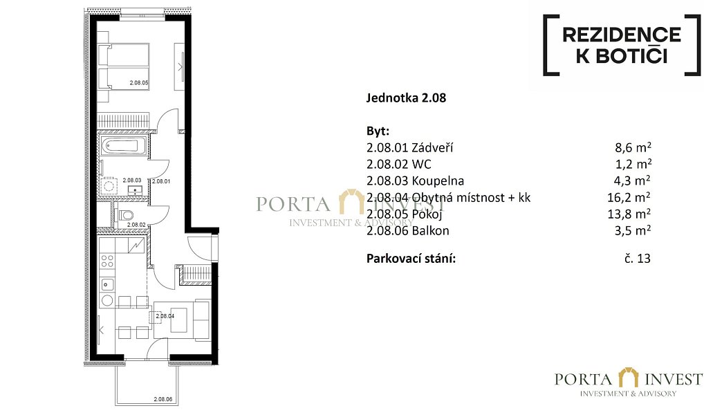 Prodej bytu 2+kk 47 m², Praha – náhled fotky 6
