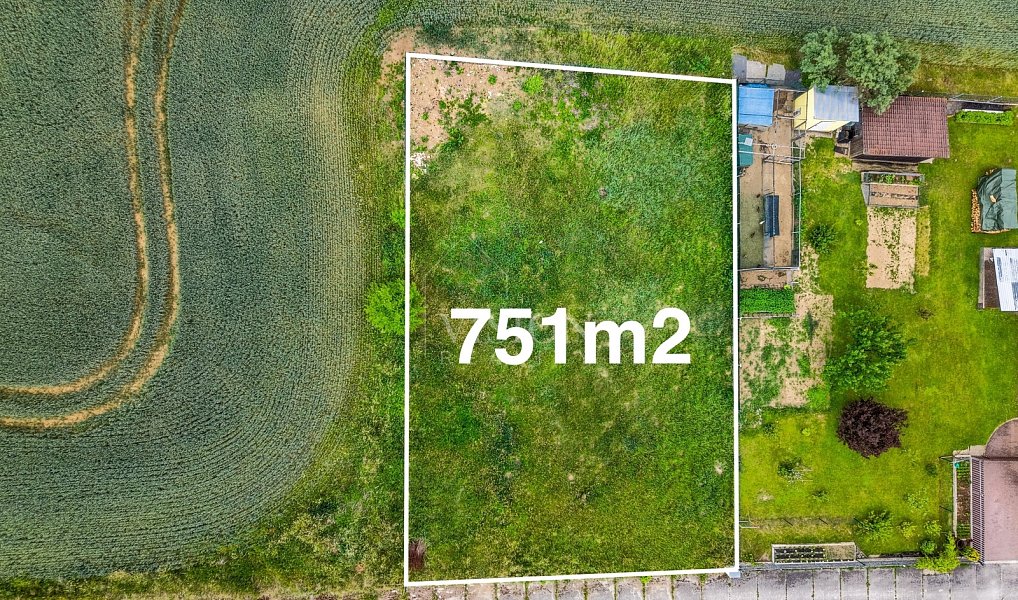 Prodej stavebního pozemku 751 m², Chotoviny – náhled fotky 2