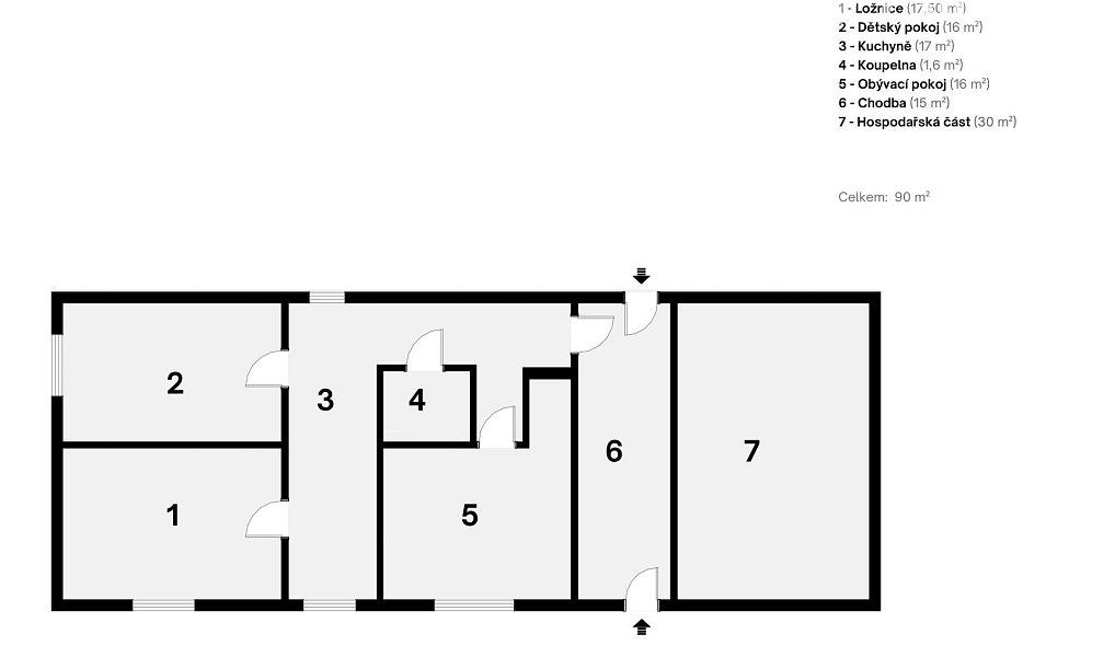 Prodej chaty/chalupy 90 m² s pozemkem 708 m², Hraničné Petrovice – náhled fotky 5