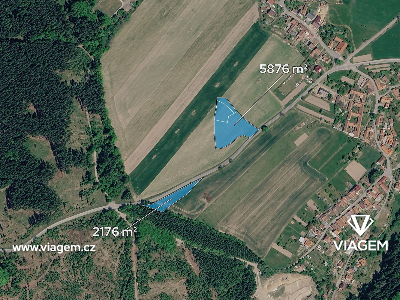 Prodej pole 1 150 m² — photo 2