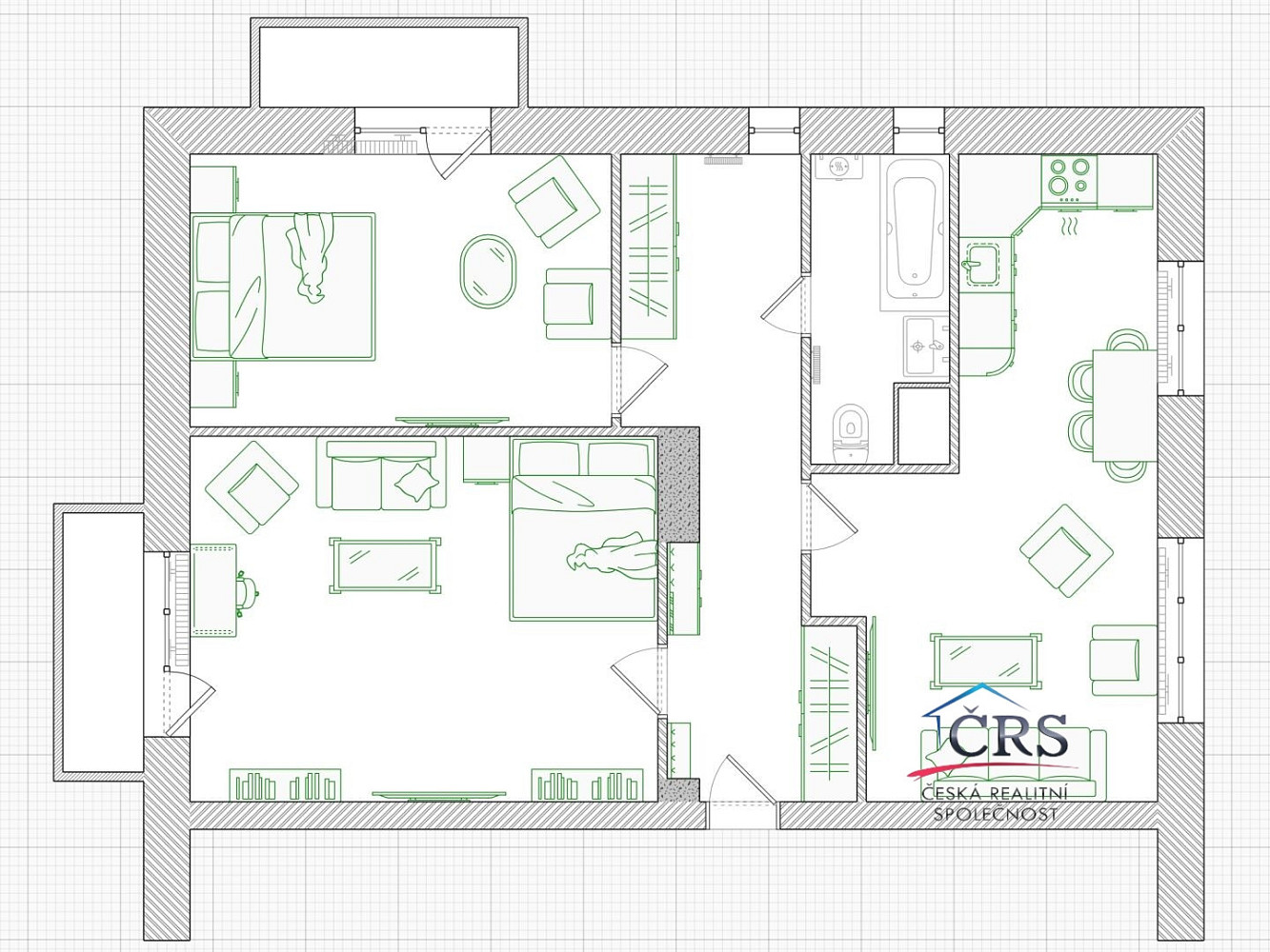 Prodej bytu 3+1 66 m² – fotografie 2