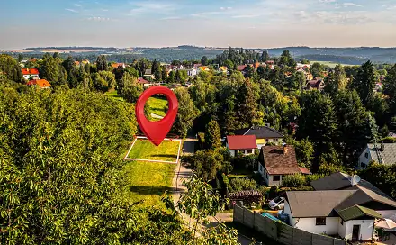 Prodej stavebního pozemku 1 062 m², Lesní, Kamenice - Ládví, okres Praha-východ
