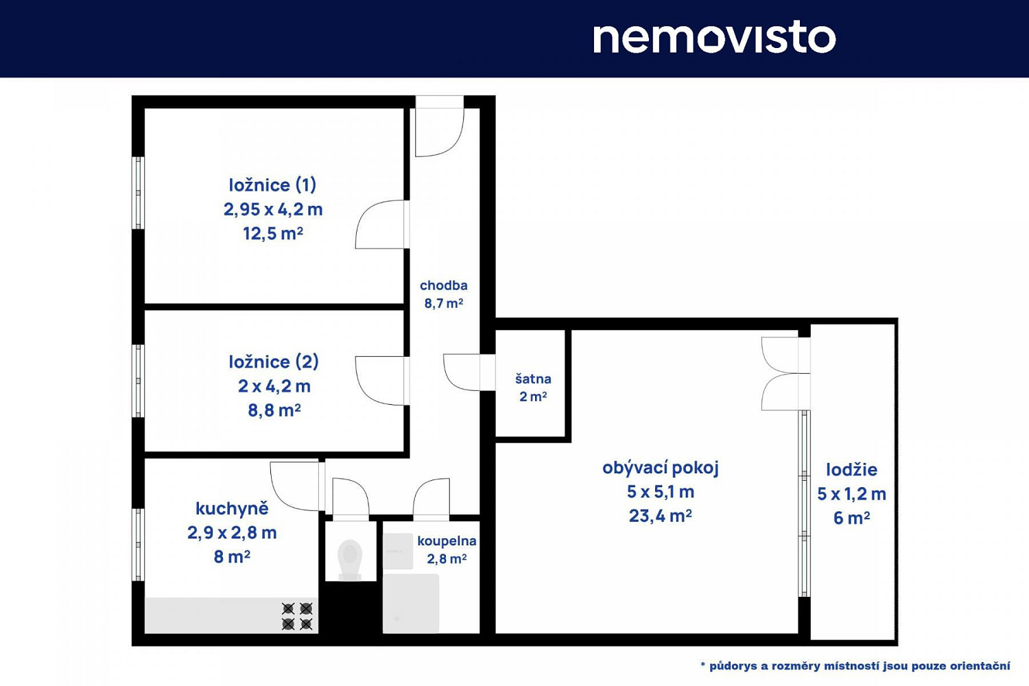 Prodej bytu 3+1 68 m² – fotografie 4