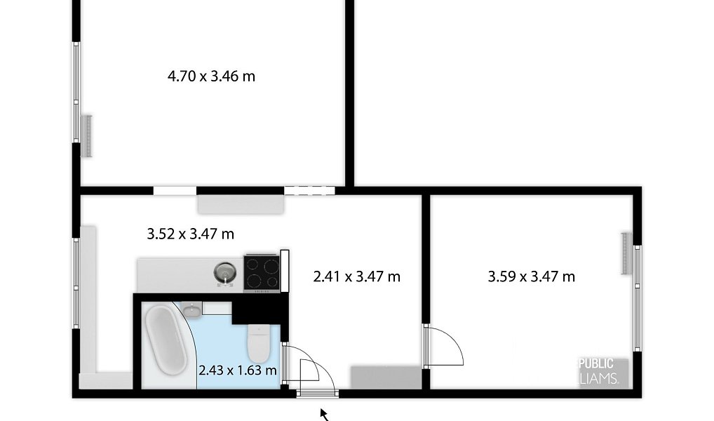 Prodej bytu 2+1 49 m², Bílina – náhled fotky 24