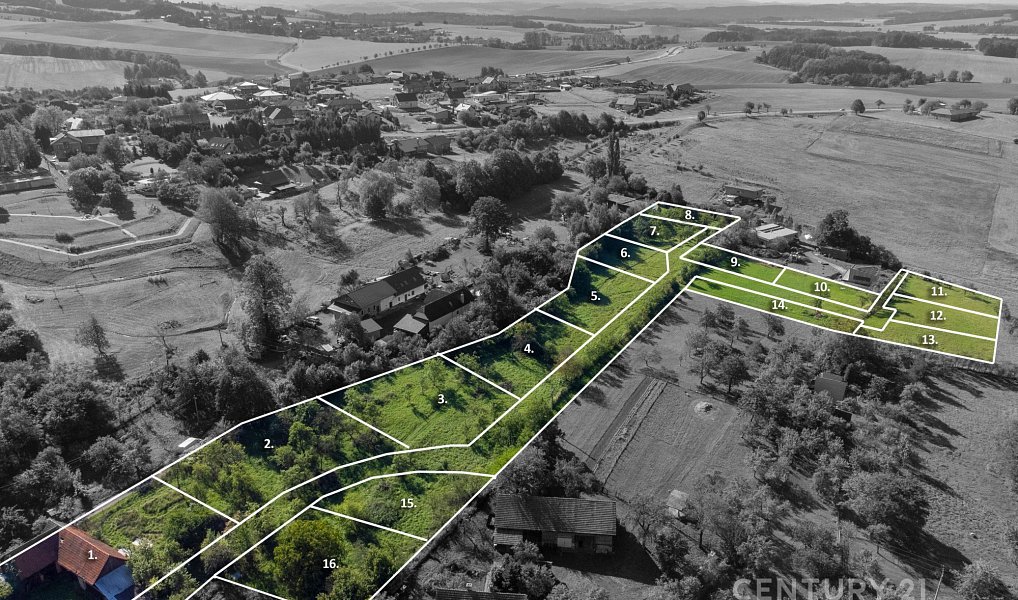 Prodej stavebního pozemku 696 m², Starý Jičín – náhled fotky 2