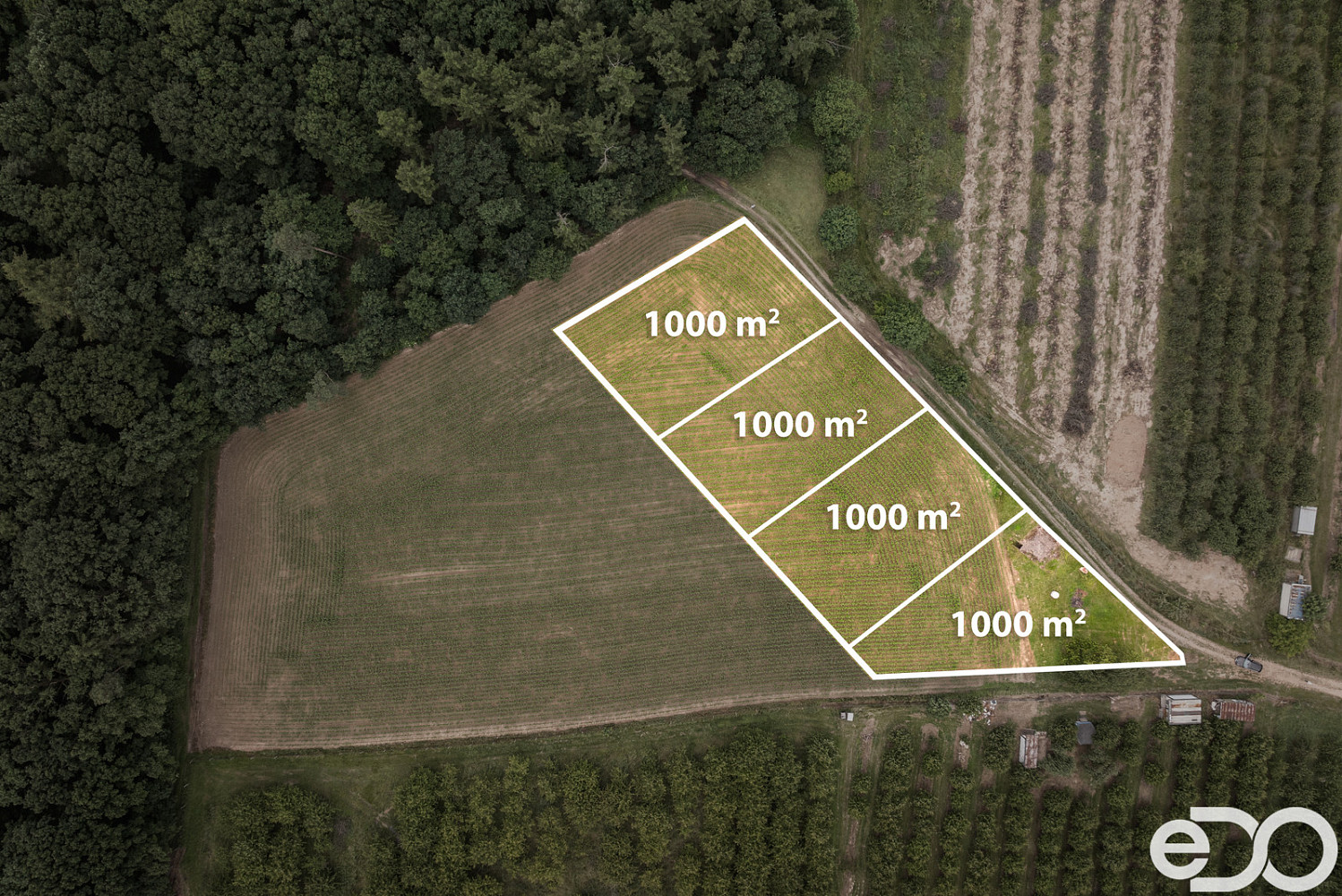 Prodej stavebního pozemku 11 163 m² – fotografie 2