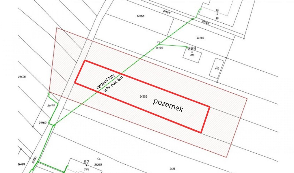 Prodej stavebního pozemku 1 099 m², Štěpánovice – náhled fotky 10