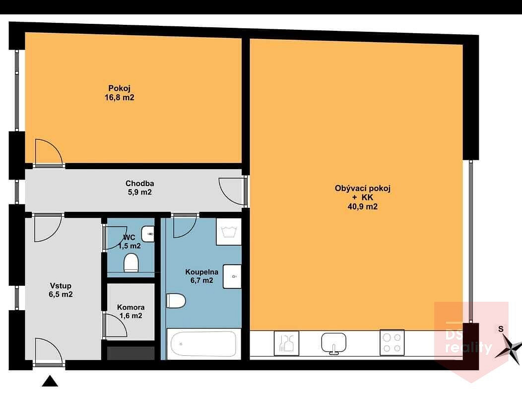 Prodej bytu 2+kk 79 m² — photo 3