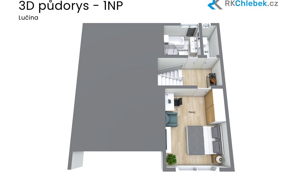 Prodej domu 140 m² s pozemkem 581 m², Lučina – náhled fotky 24