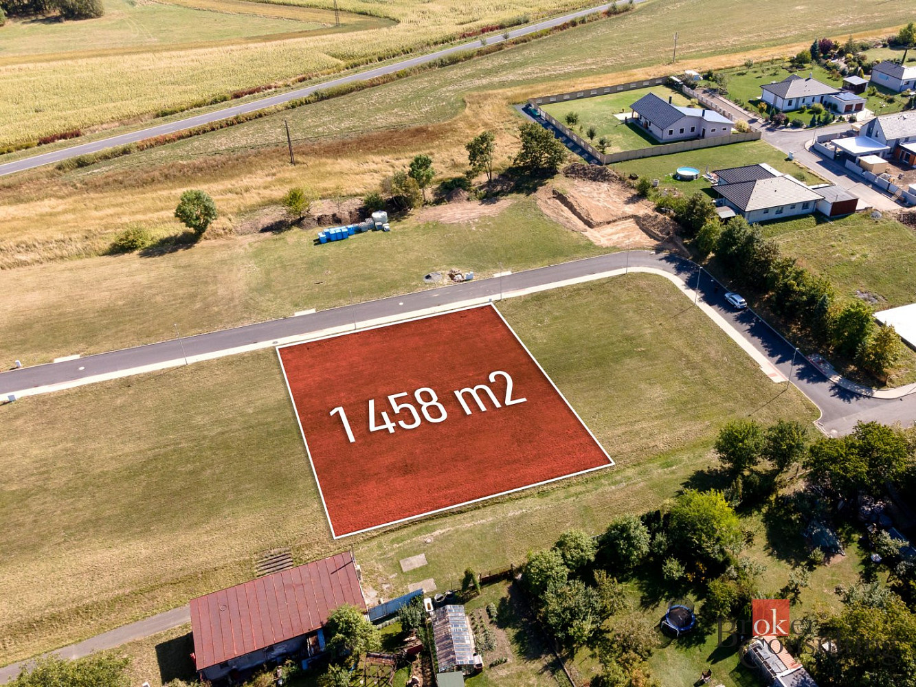 Prodej pozemku 1 458 m²