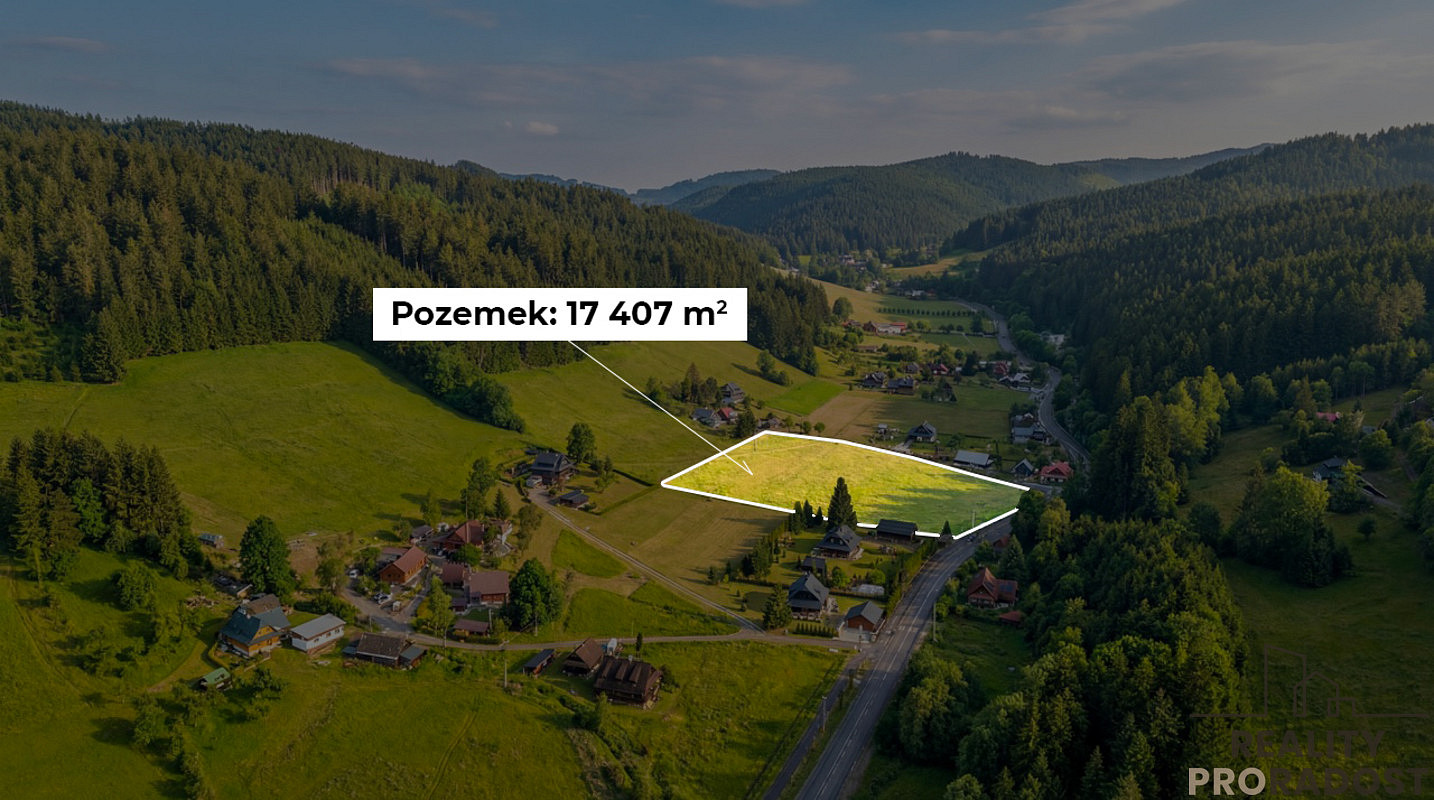 Prodej stavebního pozemku 17 407 m²