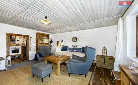 Prodej chaty/chalupy 92 m² s pozemkem 395 m², Spálené Poříčí - Číčov, okres Plzeň-jih