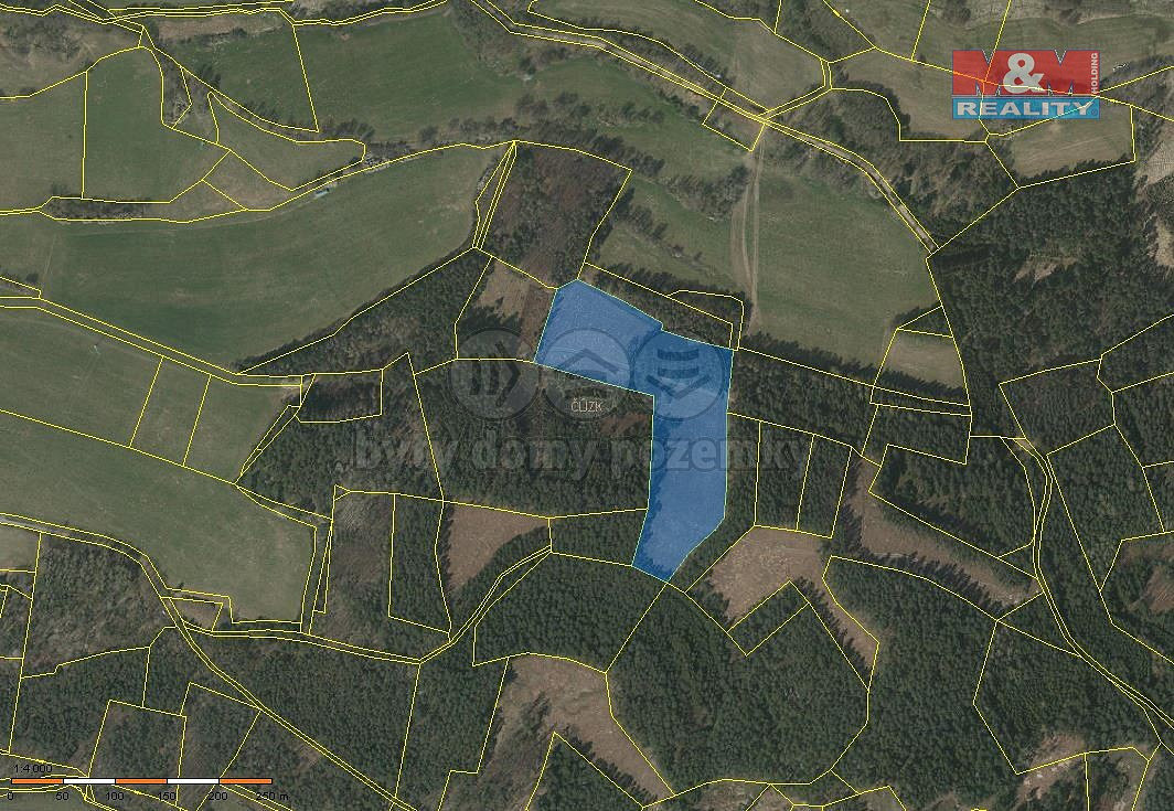 Prodej lesa 24 708 m²