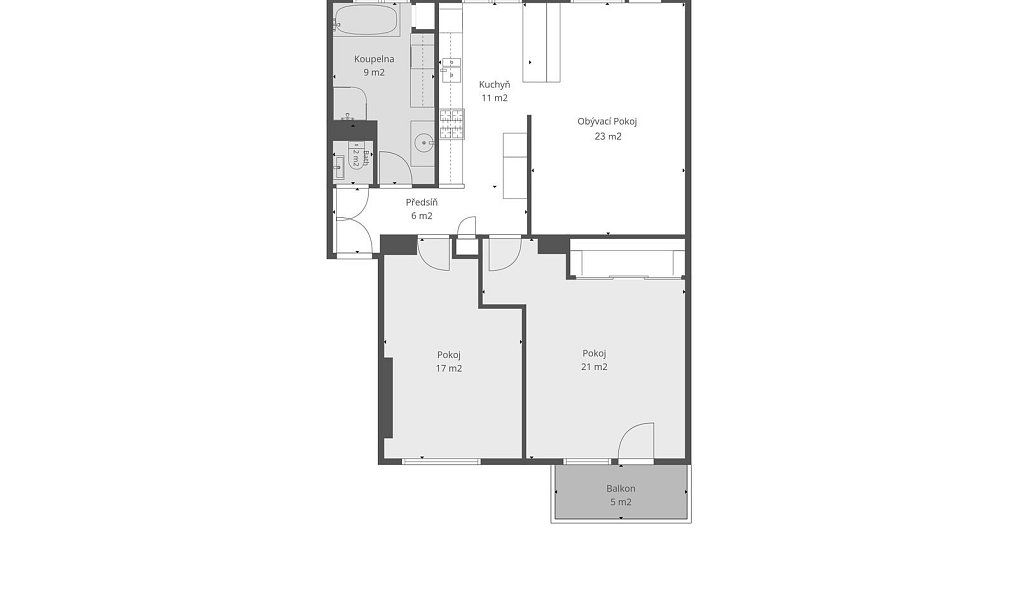 Prodej bytu 3+kk 92 m², Hořovice – náhled fotky 17