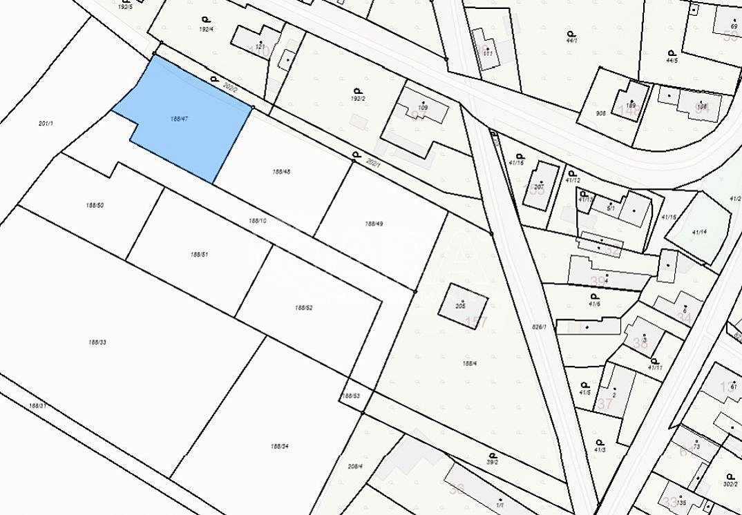 Prodej stavebního pozemku 1 050 m², Dobrovice