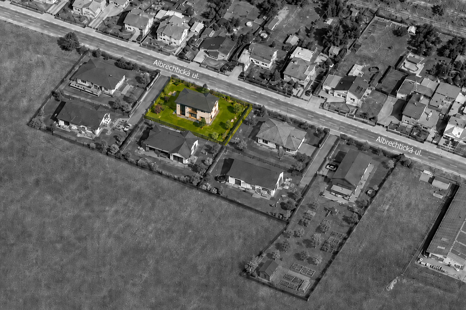 Prodej stavebního pozemku 1 128 m² – fotografie 2