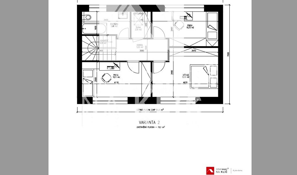 Prodej domu 120 m² s pozemkem 1 005 m², Zlín – náhled fotky 25