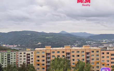 Pronájem bytu 2+kk 40 m², Ježkova, Ústí nad Labem - Severní Terasa