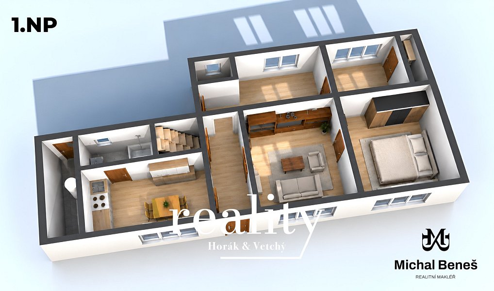 Prodej domu 100 m² s pozemkem 609 m², Litovel – náhled fotky 21