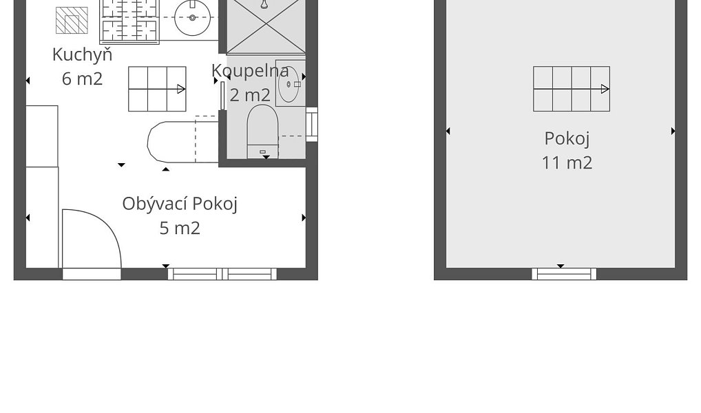 Prodej chaty/chalupy 24 m² s pozemkem 400 m², Hořovice – náhled fotky 3