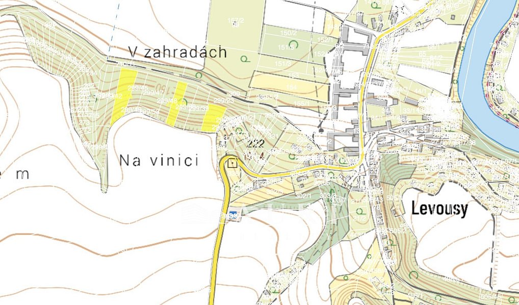 Prodej pozemku 7 366 m², Křesín – náhled fotky 3