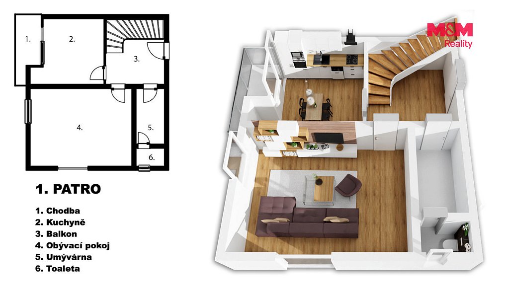 Prodej bytu 3+1 79 m², Náchod – náhled fotky 8