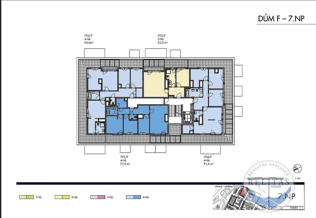 Prodej bytu 4+kk 147 m²