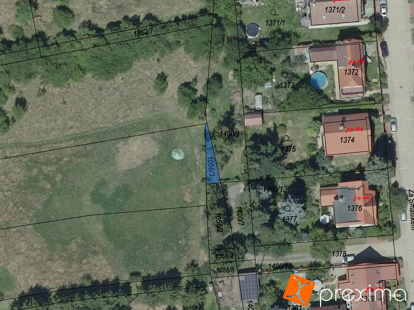 Prodej pole 7 m²
