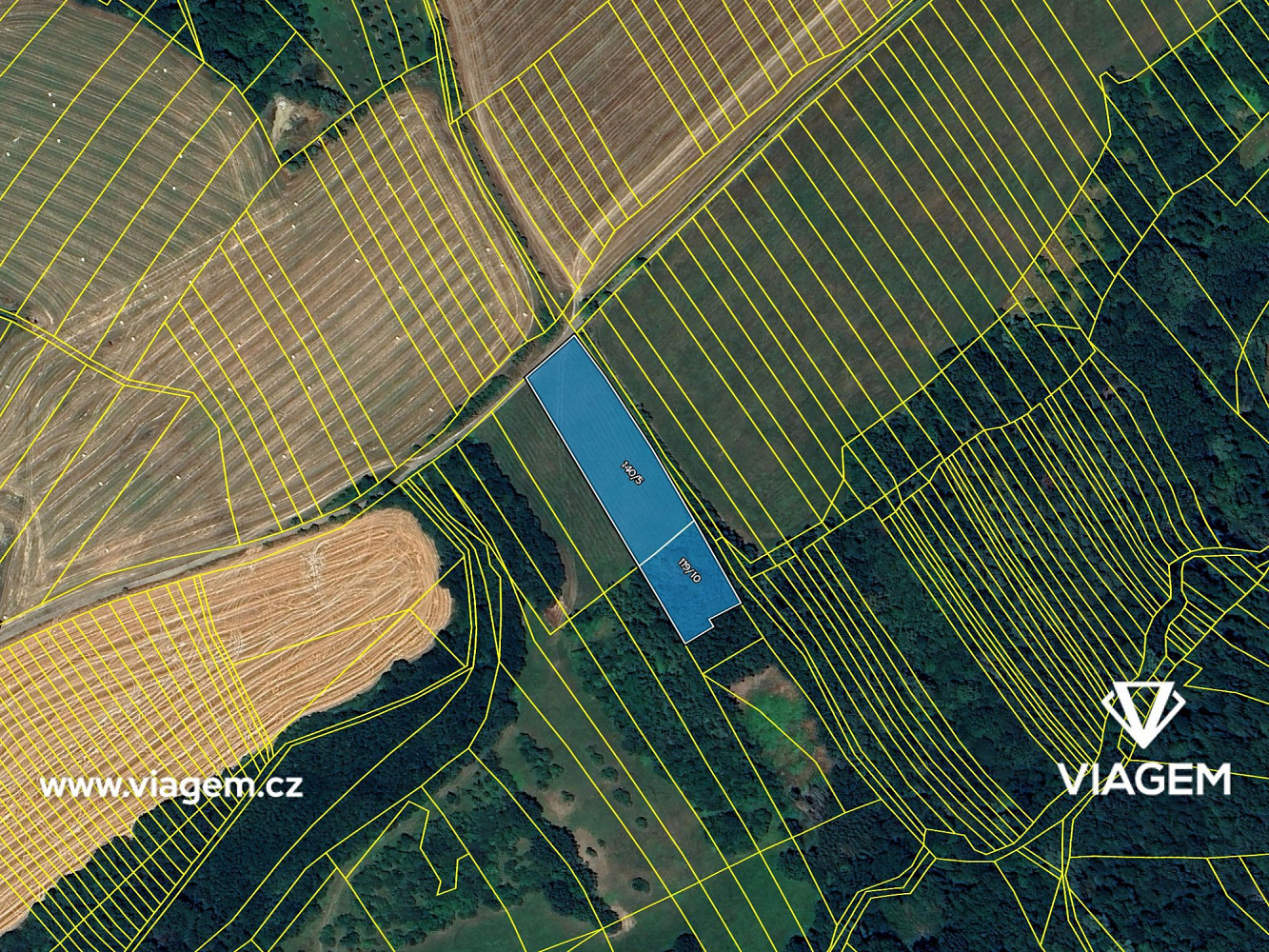 Prodej pole 5 441 m² – pohled 4