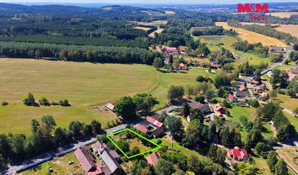 Prodej stavebního pozemku 1 177 m², Kamenice nad Lipou – náhled fotky 7