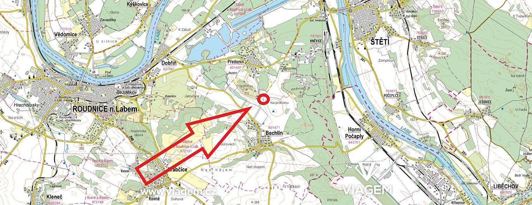 Prodej pole 386 m² – fotografie 3