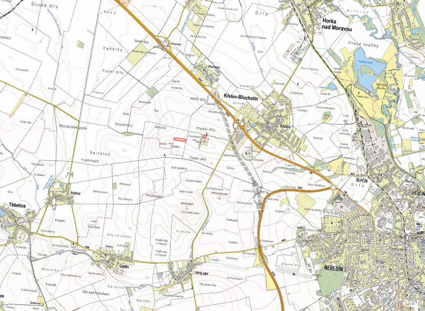 Prodej pole 15 175 m² – fotografie 2