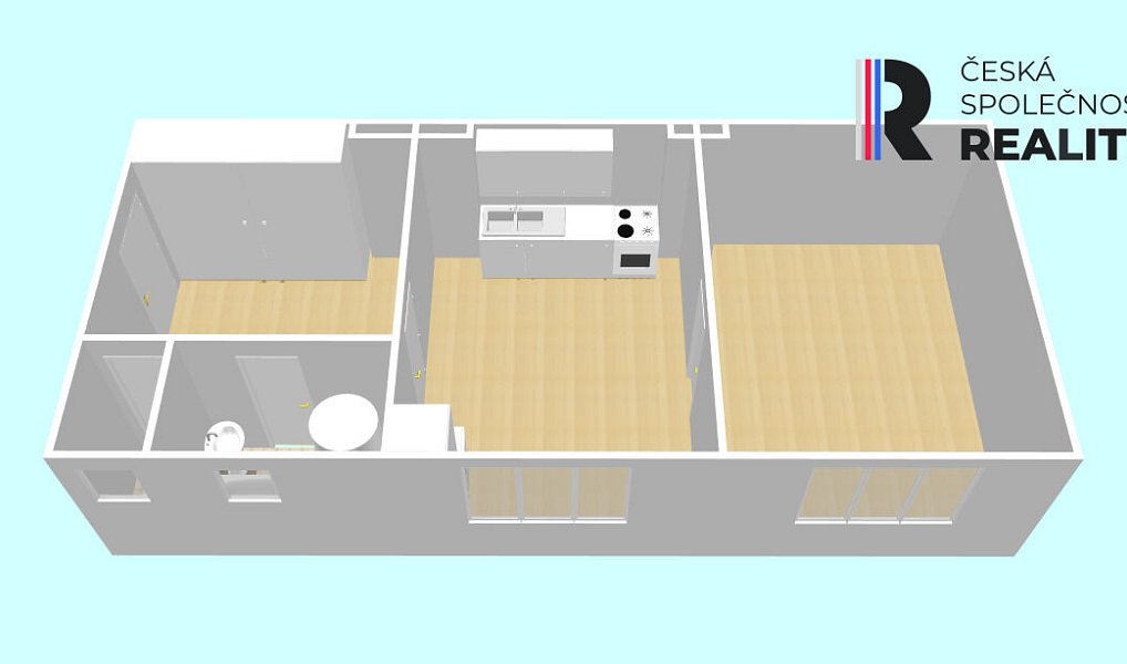 Prodej bytu 1+1 50 m², Kryry – náhled fotky 5