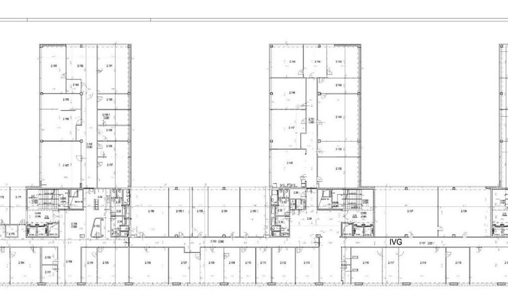 Pronájem kanceláře 1 261 m², Praha – náhled fotky 3