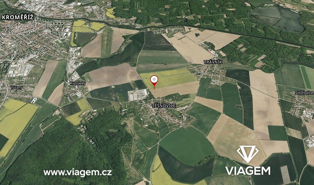 Prodej pole 2 802 m², Kroměříž – náhled fotky 3