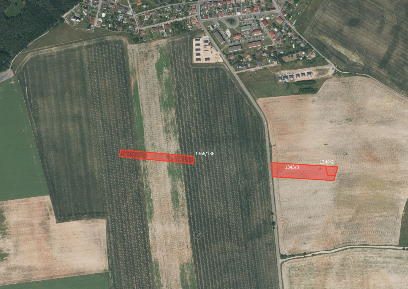 Prodej pole 12 586 m²