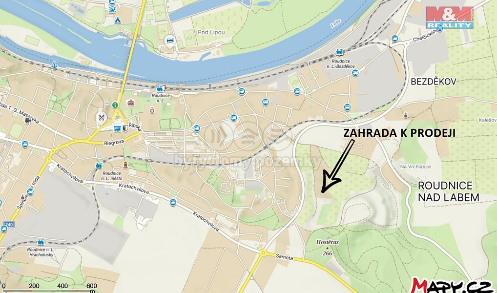 Prodej zahrady 3 700 m², Roudnice nad Labem – náhled fotky 7