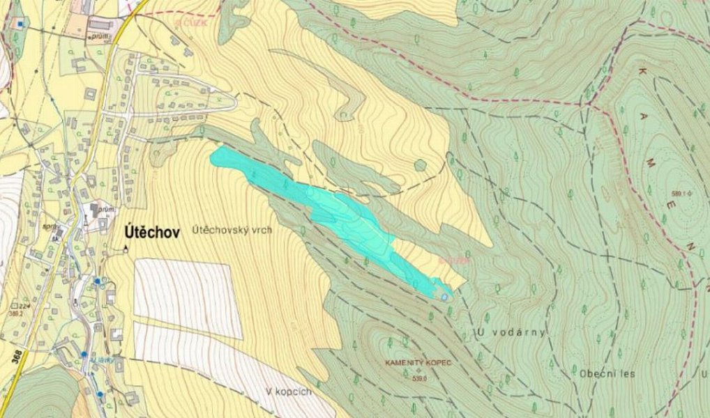 Prodej pozemku 50 152 m², Útěchov – náhled fotky 13