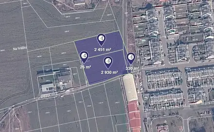 Prodej komerčního pozemku 5 737 m², Slaný, okres Kladno