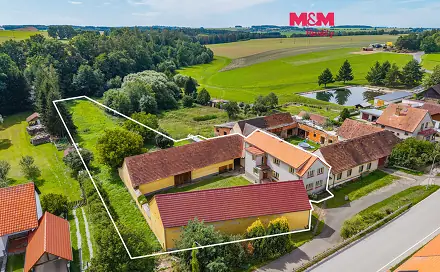 Prodej domu 236 m² s pozemkem 3 986 m², Březnice, okres Tábor