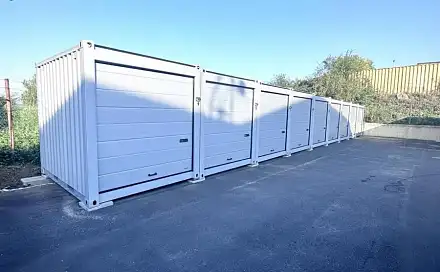 Skladové kontejnery, Most - Velebudice, Dělnická, Most - Velebudice