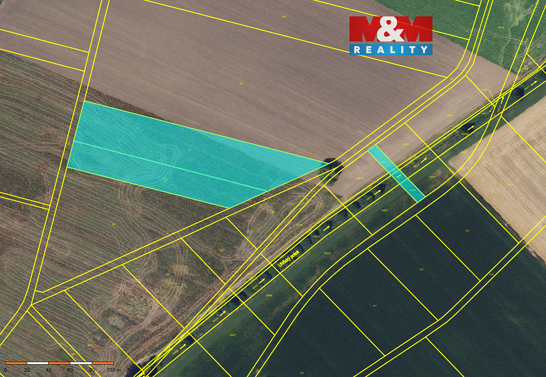Prodej pole 12 648 m²