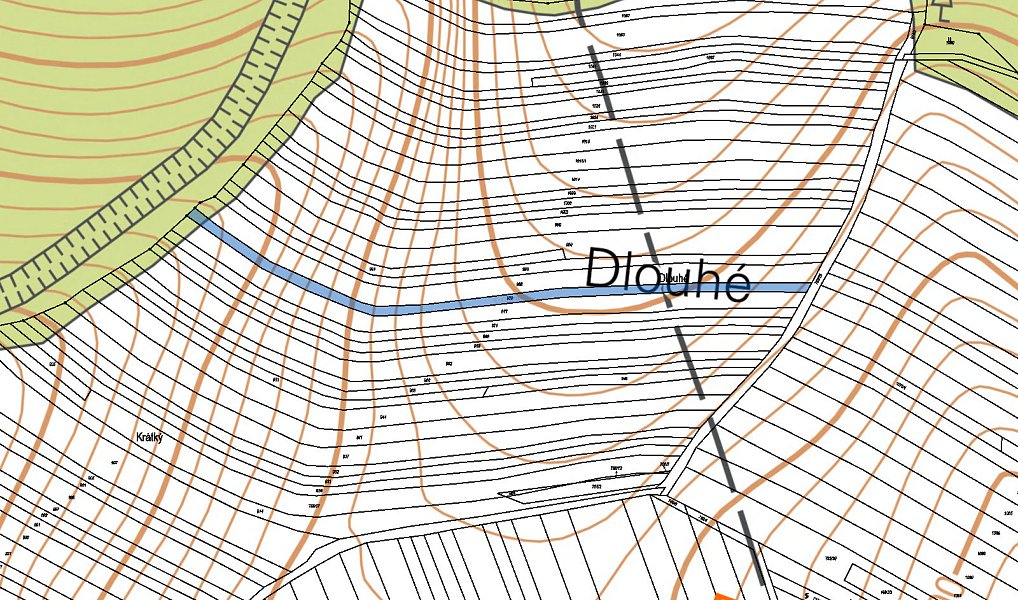 Prodej pole 545 m², Čeložnice – náhled fotky 3