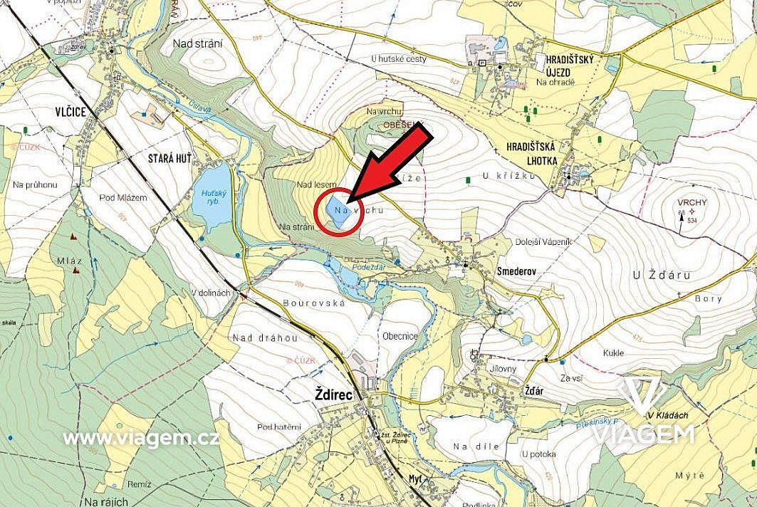 Prodej pole 9 318 m² – fotografie 3