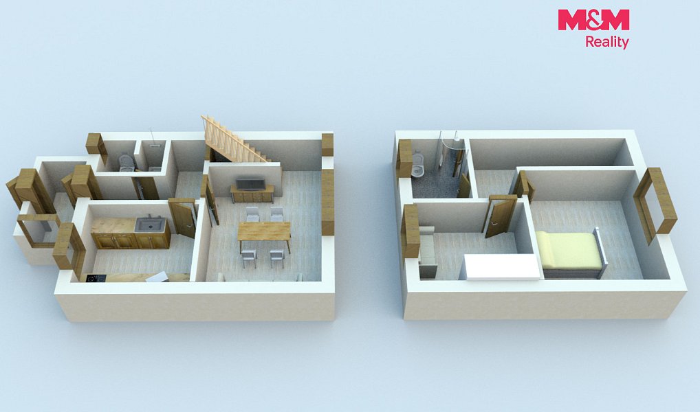 Prodej bytu 3+1 66 m², Zruč nad Sázavou – náhled fotky 5