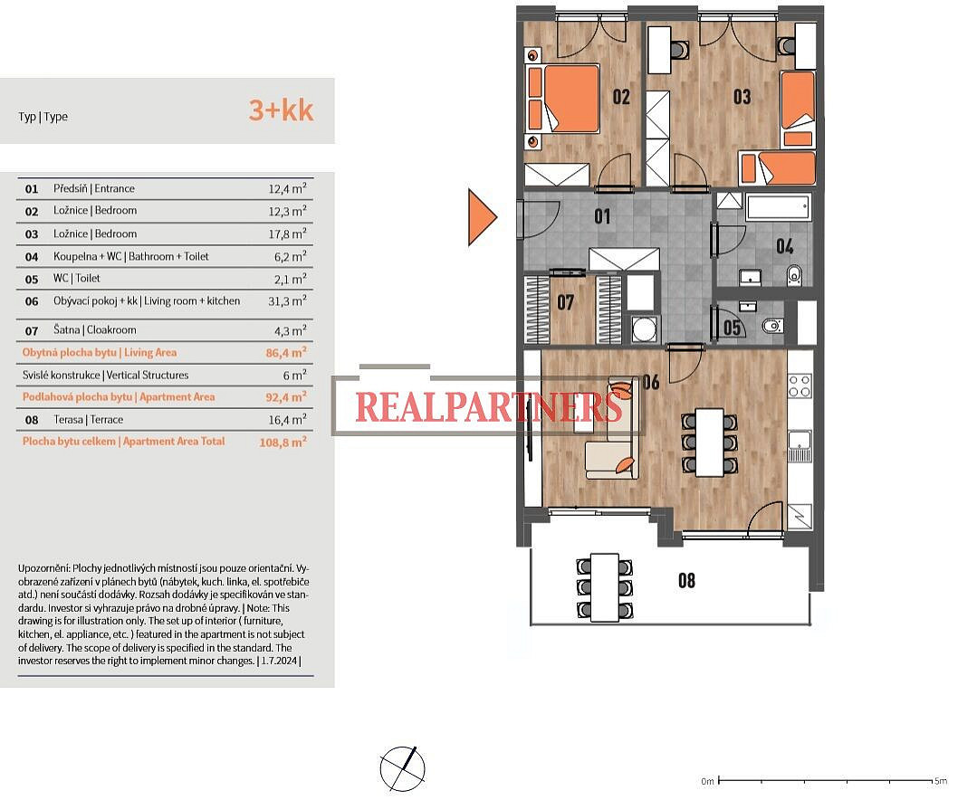 Prodej bytu 3+kk 109 m² – fotografie 2